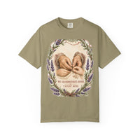 color:Khaki | My Grandmother's Hands Taught Mine — Khaki front view