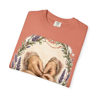 color:Terracotta | My Grandmother's Hands Taught Mine — Terracotta folded view