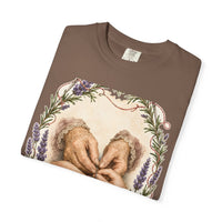 color:Espresso | My Grandmother's Hands Taught Mine — Espresso folded view