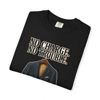 color:Black | No Charge, No Trouble — Black folded view
