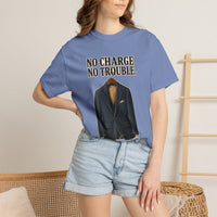 color:Washed Denim | No Charge, No Trouble — Washed Denim lifestyle view