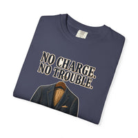 color:Denim | No Charge, No Trouble — Denim folded view
