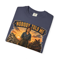 color:Denim | Nobody Told Me to Clear the Rubble — Denim folded view