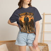 color:Navy | Nobody Told Me to Clear the Rubble — Navy lifestyle view