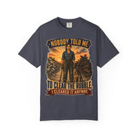 color:Navy | Nobody Told Me to Clear the Rubble — Navy front view
