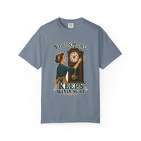 color:Blue Jean | Not If Someone Keeps Winding It — Blue Jean front view