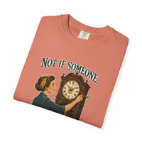 color:Terracotta | Not If Someone Keeps Winding It — Terracotta folded view