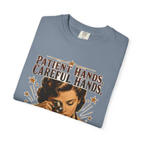 color:Blue Jean | Patient Hands, Careful Hands — Blue Jean folded view