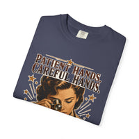 color:Denim | Patient Hands, Careful Hands — Denim folded view