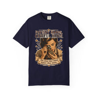 color:True Navy | Patient Hands, Careful Hands — True Navy front view