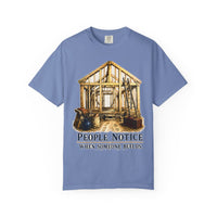 color:Washed Denim | People Notice When Someone Builds — Washed Denim front view