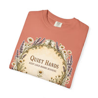 Quiet Hands Keep Loud Rooms Running — folded view
