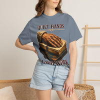 color:Blue Jean | Quiet Hands. Loud Work — Blue Jean lifestyle view
