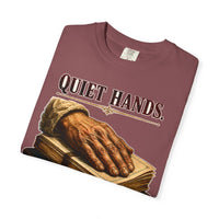 color:Brick | Quiet Hands. Loud Work — Brick folded view