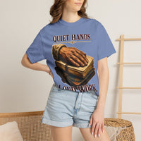 color:Washed Denim | Quiet Hands. Loud Work — Washed Denim lifestyle view