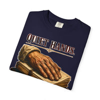 color:True Navy | Quiet Hands. Loud Work — True Navy folded view