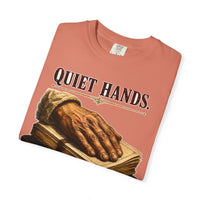 color:Terracotta | Quiet Hands. Loud Work — Terracotta folded view