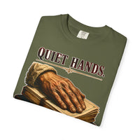 color:Hemp | Quiet Hands. Loud Work — Hemp folded view