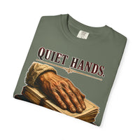 color:Moss | Quiet Hands. Loud Work — Moss folded view