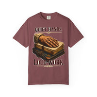 color:Brick | Quiet Hands. Loud Work — Brick front view