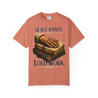 color:Terracotta | Quiet Hands. Loud Work — Terracotta front view
