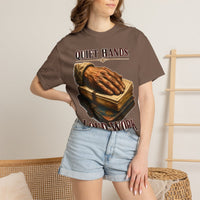 color:Espresso | Quiet Hands. Loud Work — Espresso lifestyle view