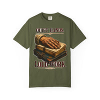 color:Hemp | Quiet Hands. Loud Work — Hemp front view