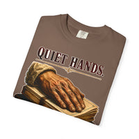 color:Espresso | Quiet Hands. Loud Work — Espresso folded view