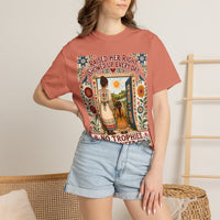 color:Terracotta | Raised Her Right. Showed Up Every Day. No Trophies. — Terracotta lifestyle view