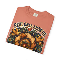 Real Ones Show Up — folded view