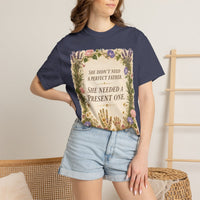 color:Denim | She Didn't Need a Perfect Father. She Needed a Present One. — Denim lifestyle view