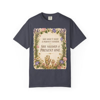 color:Navy | She Didn't Need a Perfect Father. She Needed a Present One. — Navy front view