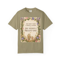 color:Khaki | She Didn't Need a Perfect Father. She Needed a Present One. — Khaki front view
