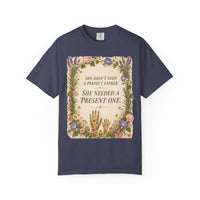 color:Denim | She Didn't Need a Perfect Father. She Needed a Present One. — Denim front view
