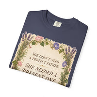 color:Denim | She Didn't Need a Perfect Father. She Needed a Present One. — Denim folded view