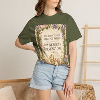 color:Hemp | She Didn't Need a Perfect Father. She Needed a Present One. — Hemp lifestyle view
