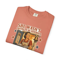 color:Terracotta | She Was Trying to Be Useful — Terracotta folded view