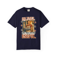 color:True Navy | She Was Trying to Be Useful — True Navy front view