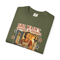 color:Hemp | She Was Trying to Be Useful — Hemp folded view