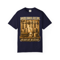 color:True Navy | Single Father. Full Time. No Days Off. No Excuses. — True Navy front view