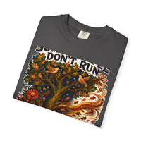 color:Graphite | Some People Don't Run When It Gets Hard — Graphite folded view