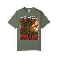 color:Moss | Some People Don't Run When It Gets Hard — Moss front view