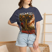 color:Denim | Some People Don't Run When It Gets Hard — Denim lifestyle view