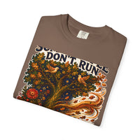 color:Espresso | Some People Don't Run When It Gets Hard — Espresso folded view