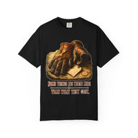 color:Black | Some Things Are Worth More Than What They Cost — Black front view