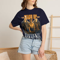 color:True Navy | Stand Up — True Navy lifestyle view