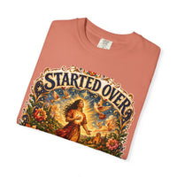color:Terracotta | Started Over with Nothing but What I Knew — Terracotta folded view