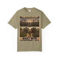 color:Khaki | Started With Nothing. Built With Everything I Had. — Khaki front view