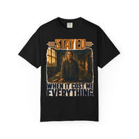 color:Black | Stayed When It Cost Me Everything — Black front view
