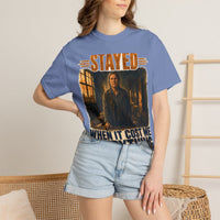 color:Washed Denim | Stayed When It Cost Me Everything — Washed Denim lifestyle view
